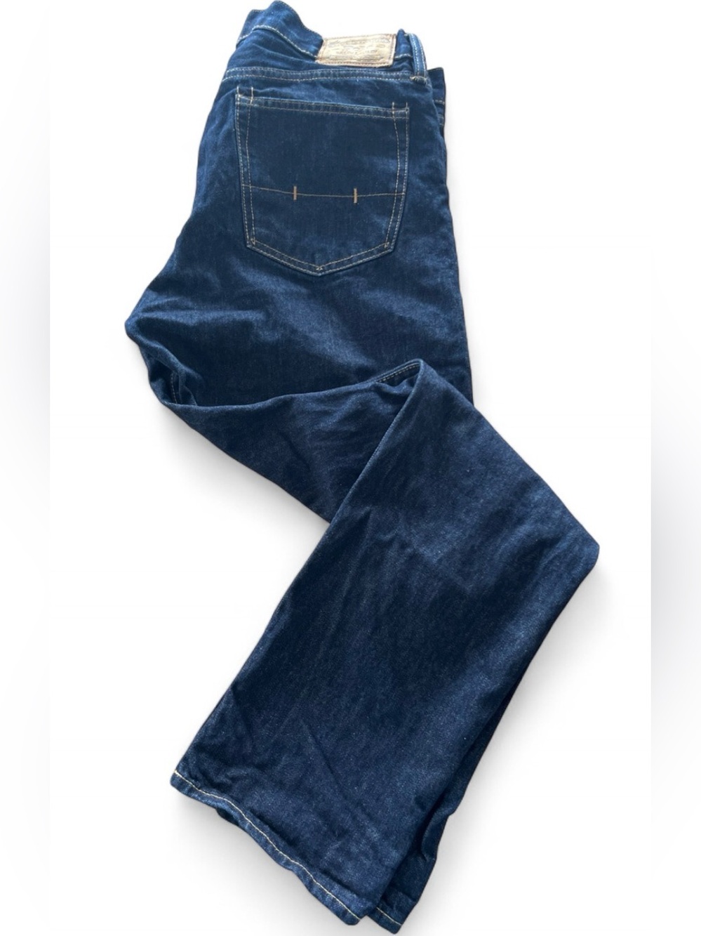 Polo Ralph Lauren Hampton Straight Authentic Dungarees Jeans Men 34x32 Dark Wash